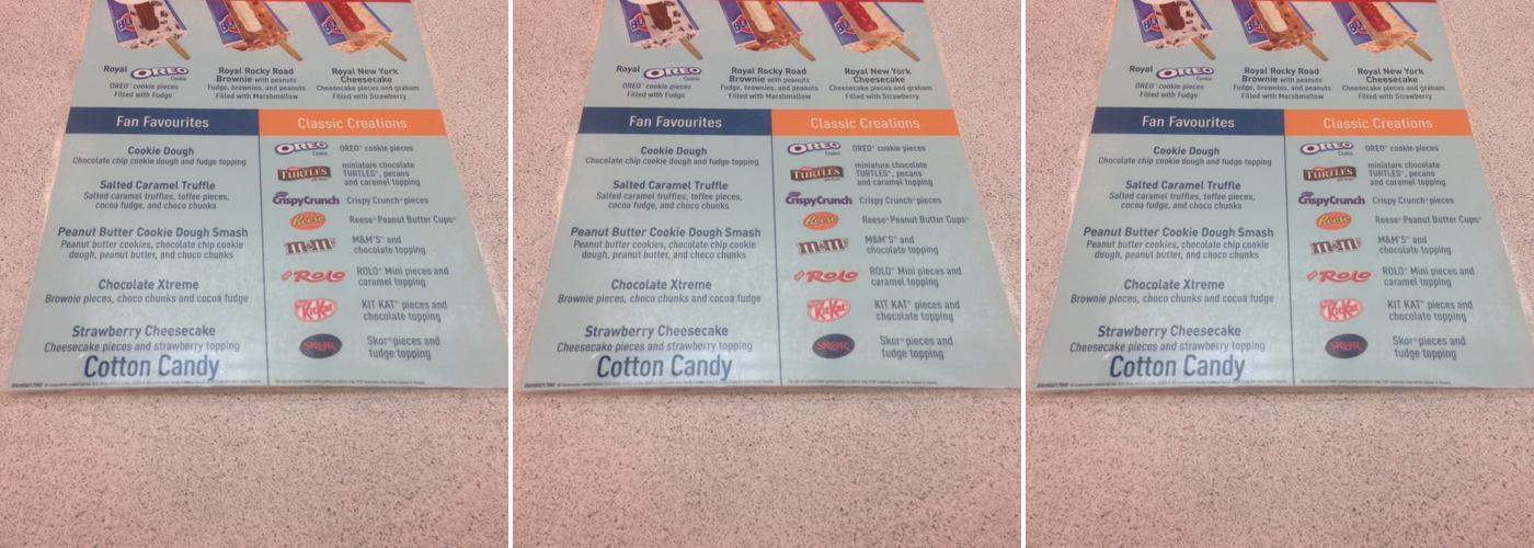 Dairy Queen Grill & Chill Menu