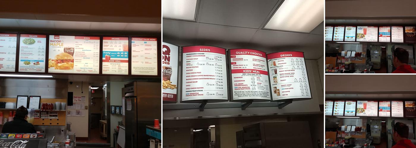 Wendy's Menu