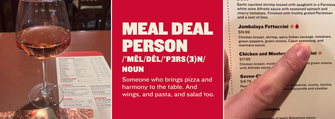 Boston Pizza Menu