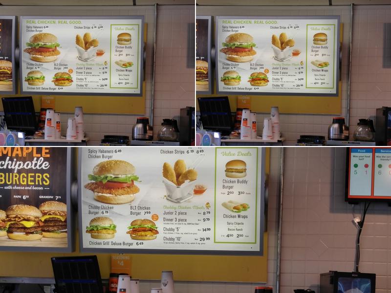 A&W Canada Menu