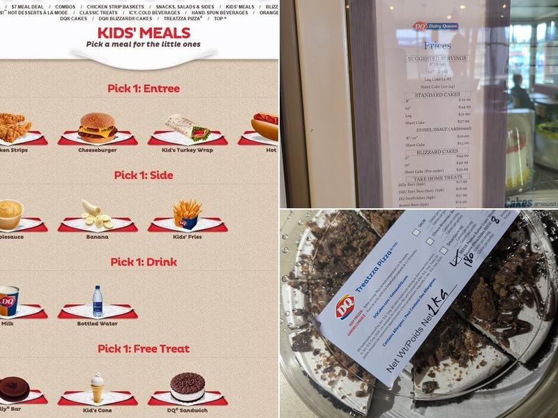 Dairy Queen Grill & Chill Menu