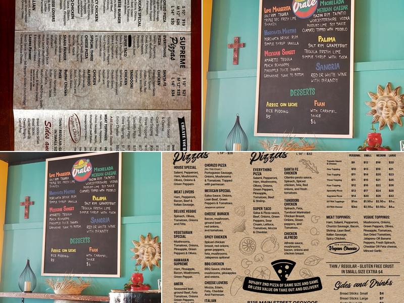 Pizza Factory & Lounge Menu