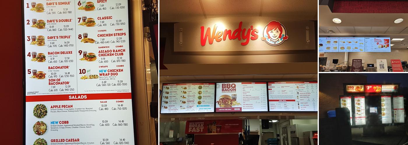 Wendy's Menu