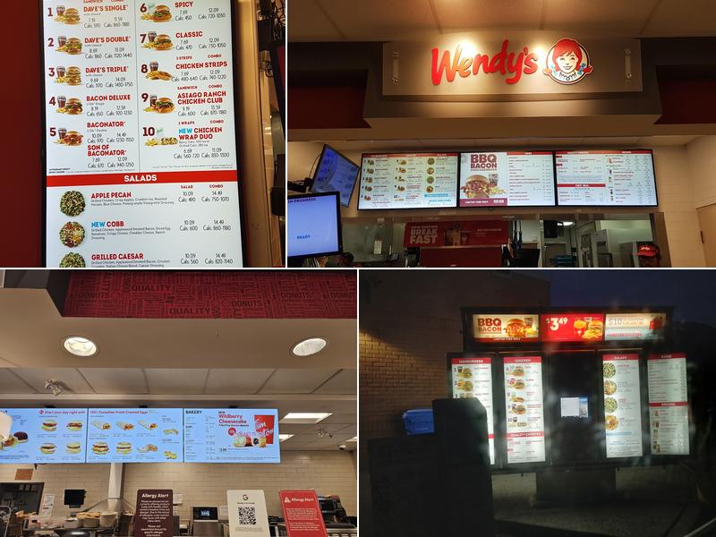 Wendy's Menu