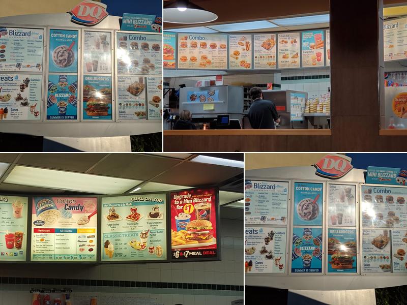 Dairy Queen Grill & Chill Menu