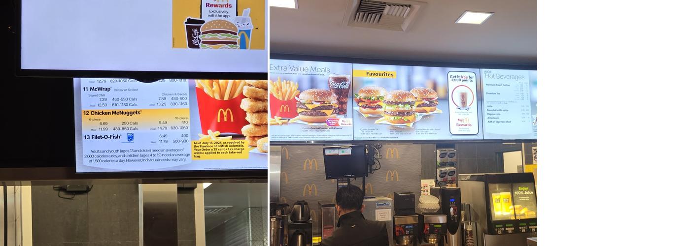 McDonald's Menu