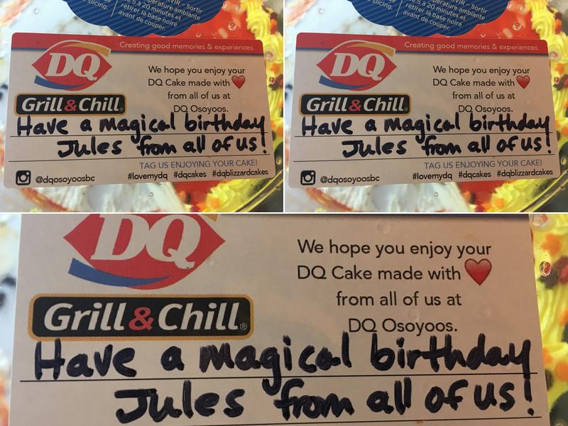 Dairy Queen Grill & Chill Menu
