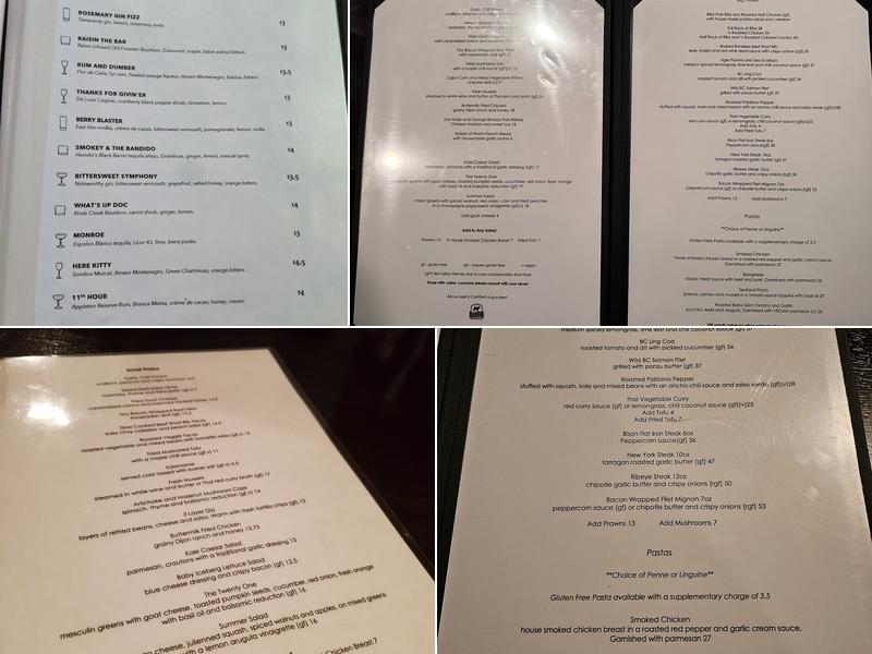 21 Steps Kitchen + Bar Menu