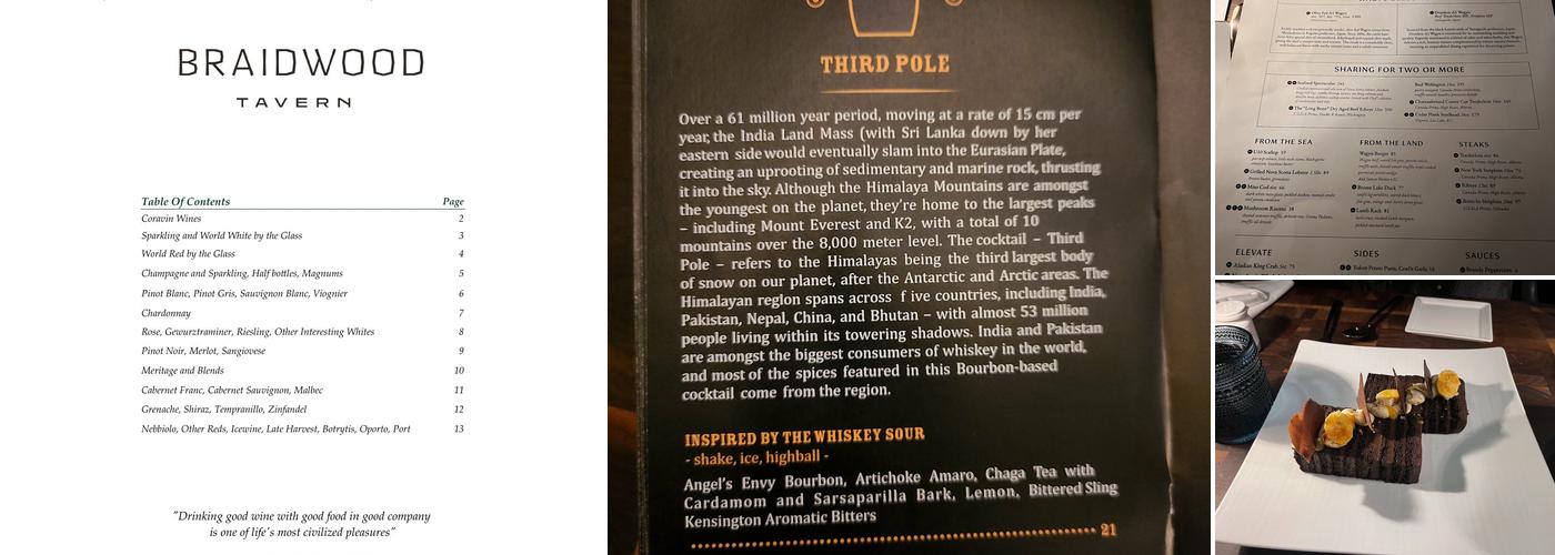 SIDECUT Steakhouse Menu