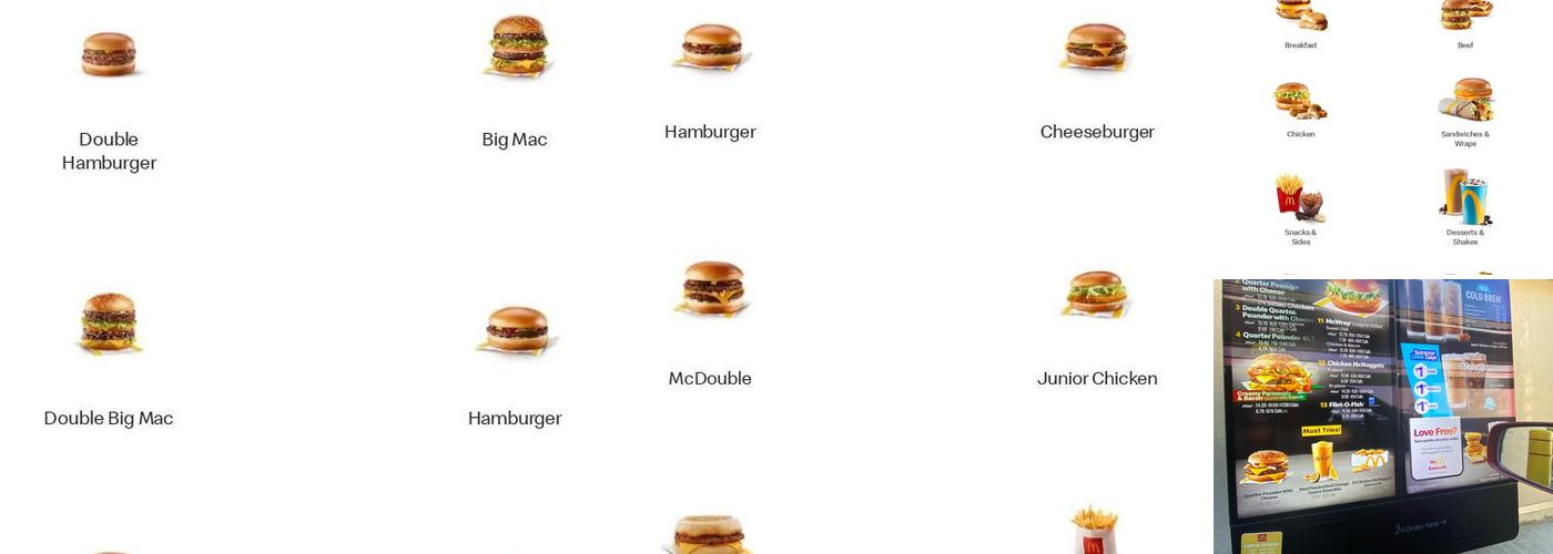 McDonald's Menu