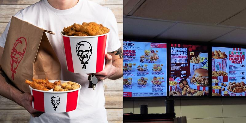 KFC Menu