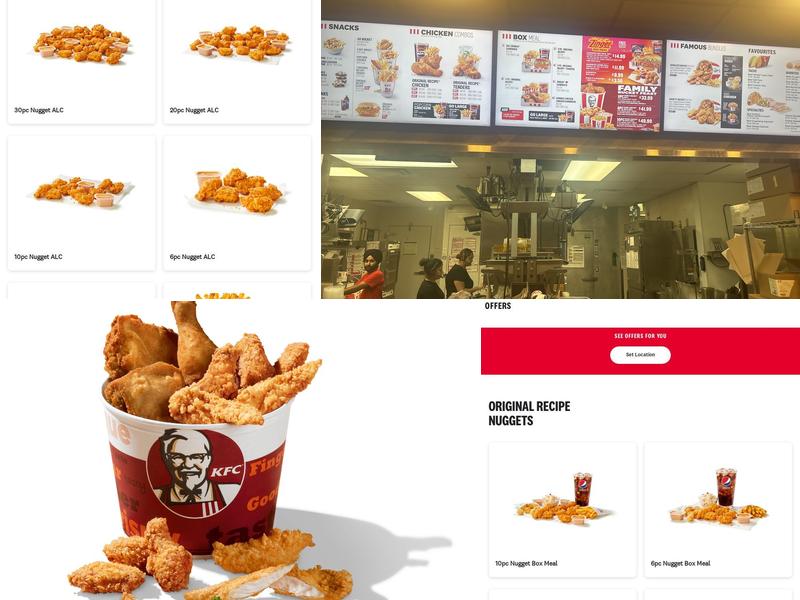 KFC Menu