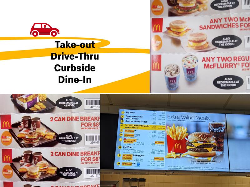 McDonald’s Menu