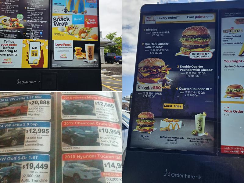 McDonald's Menu