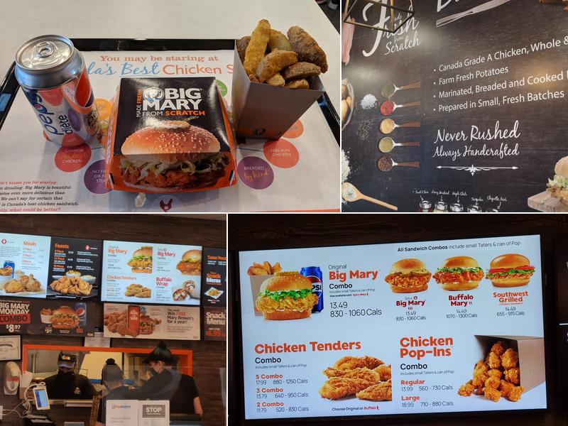 Mary Brown's Chicken Menu