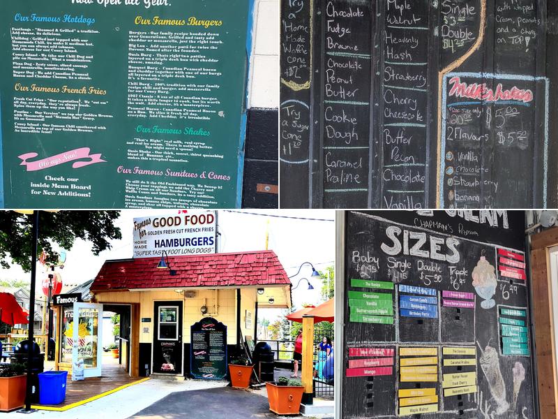 Oasis Drive-In Menu