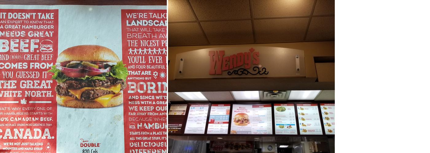 Wendy's Menu