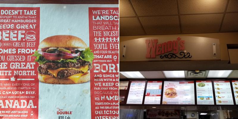 Wendy's Menu