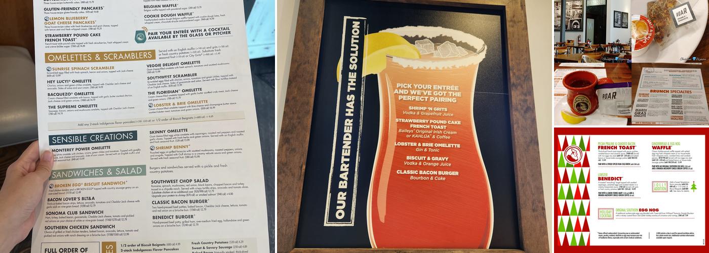 Another Broken Egg Cafe Menu