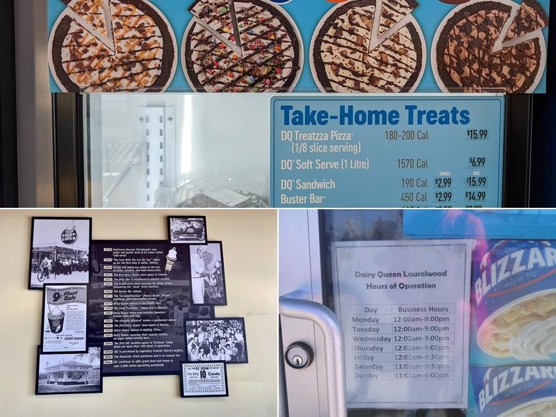 Dairy Queen (Treat) Menu