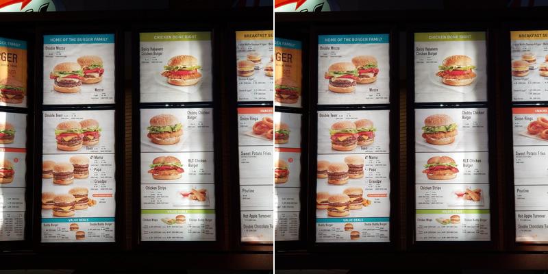 A&W Canada Menu