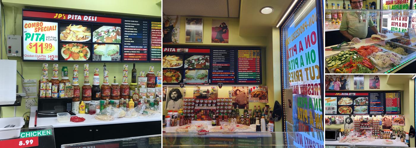 JP's Pita Deli Inc Menu