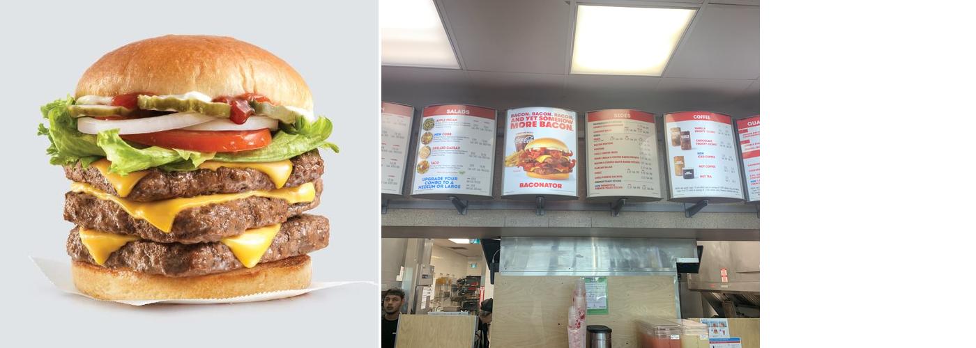 Wendy's Menu