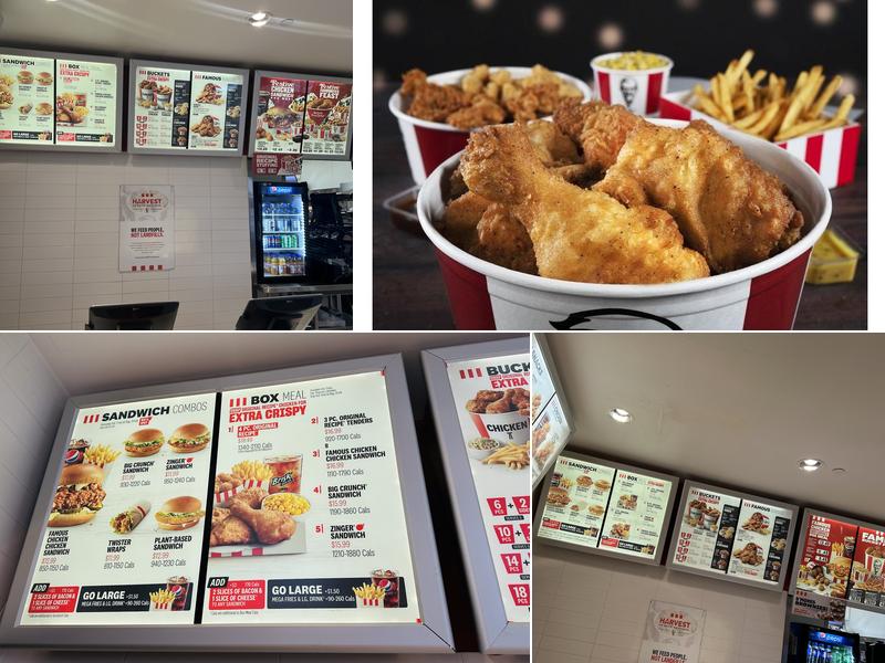 KFC Menu