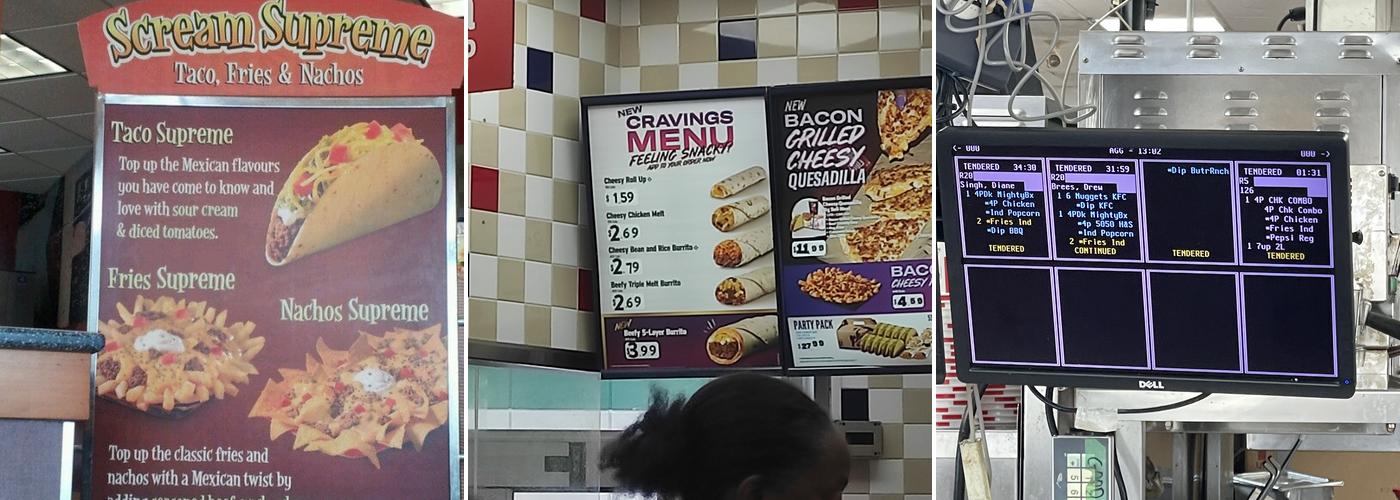 KFC Menu