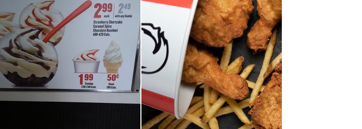KFC Menu