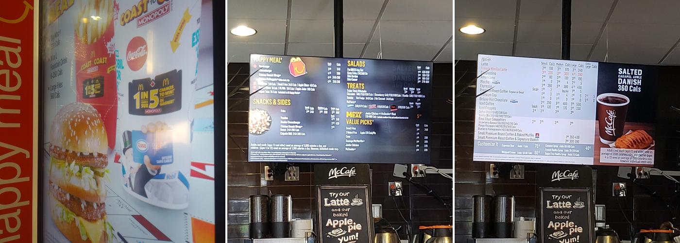 McDonald's Menu