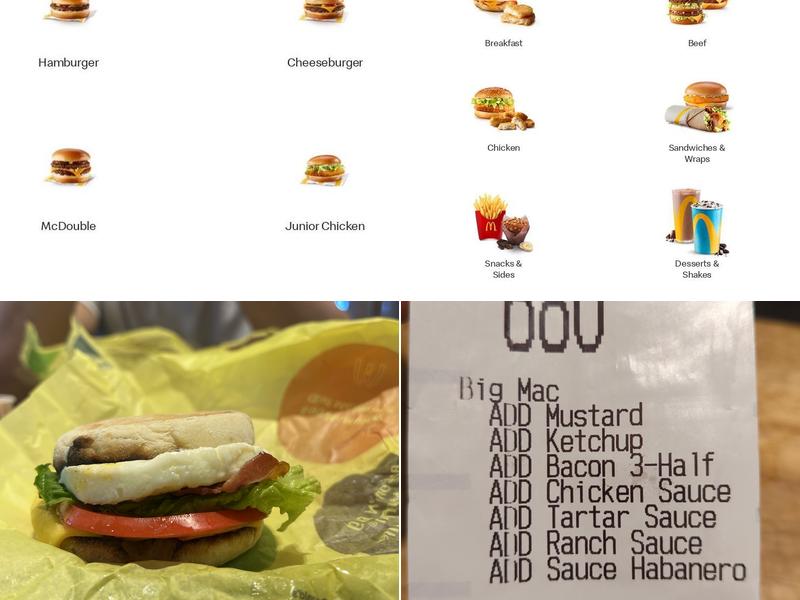 McDonald's Menu