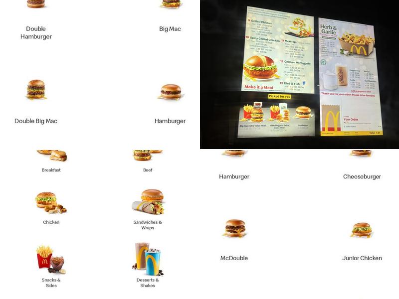 McDonald's Menu