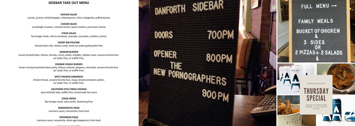 Danforth Sidebar Menu