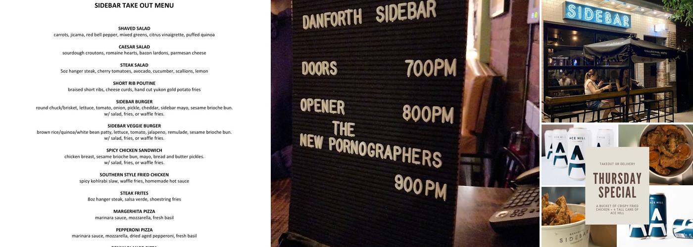 Danforth Sidebar Menu