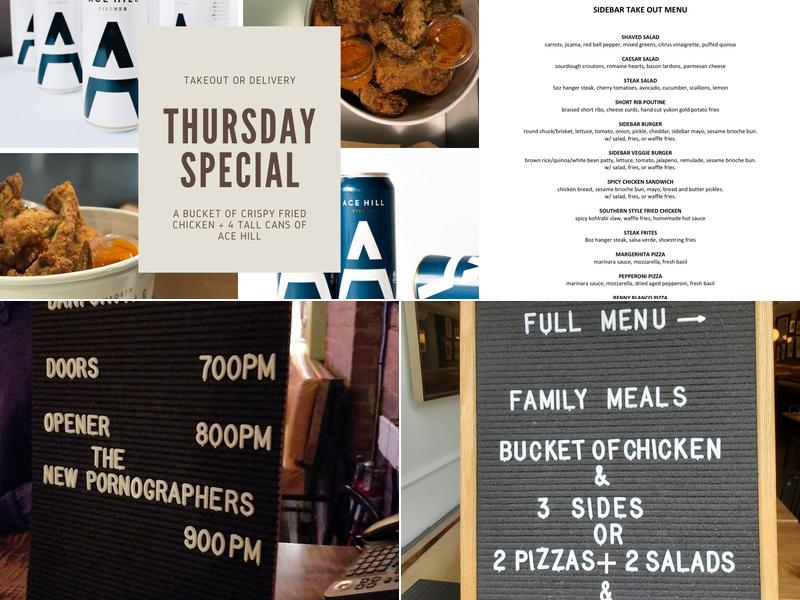 Danforth Sidebar Menu