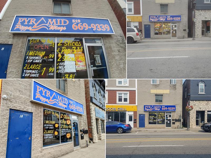 Pyramid Pizza & Wings 14 Arthur St S, Elmira