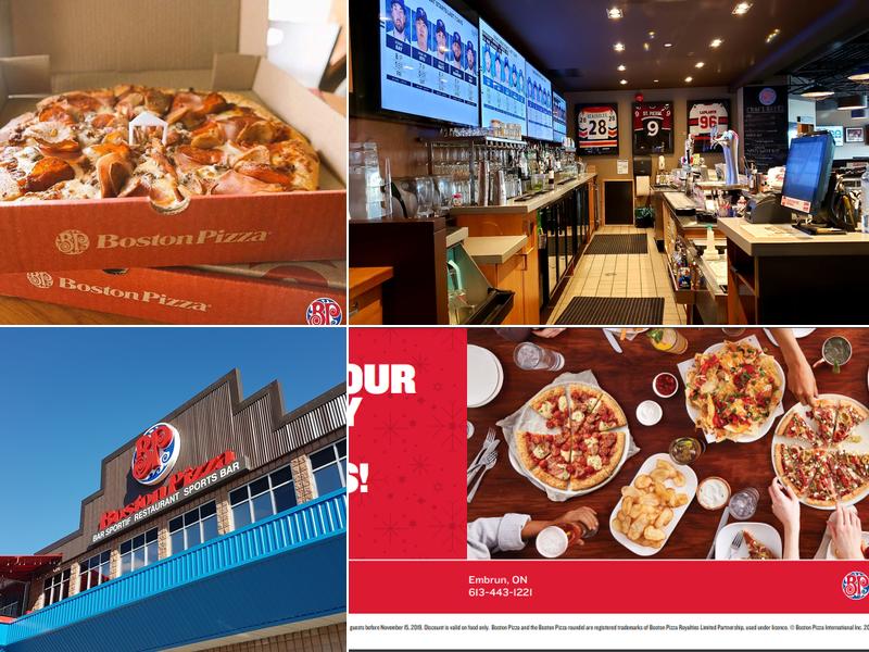 Boston Pizza 767 Notre-Dame St Unit 19, Embrun