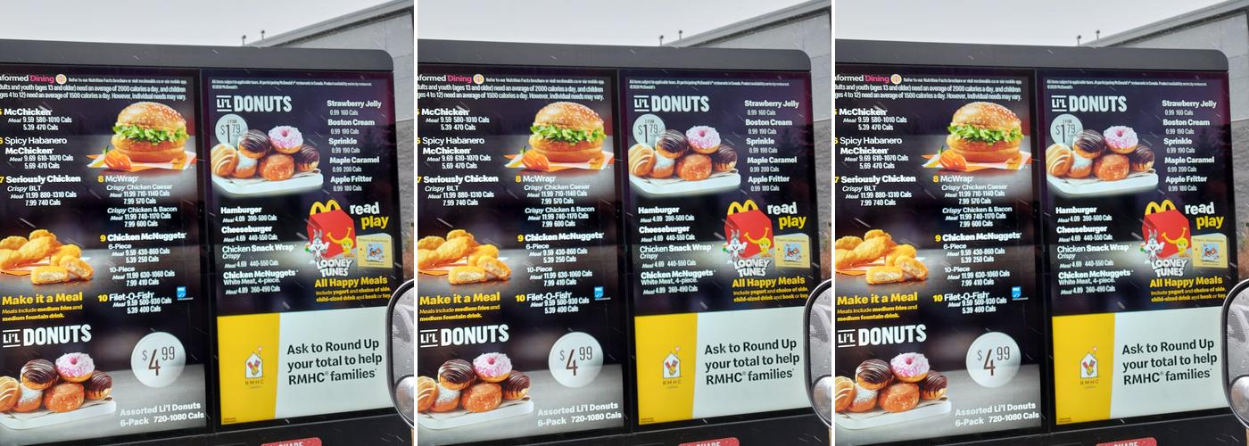 McDonald's Menu