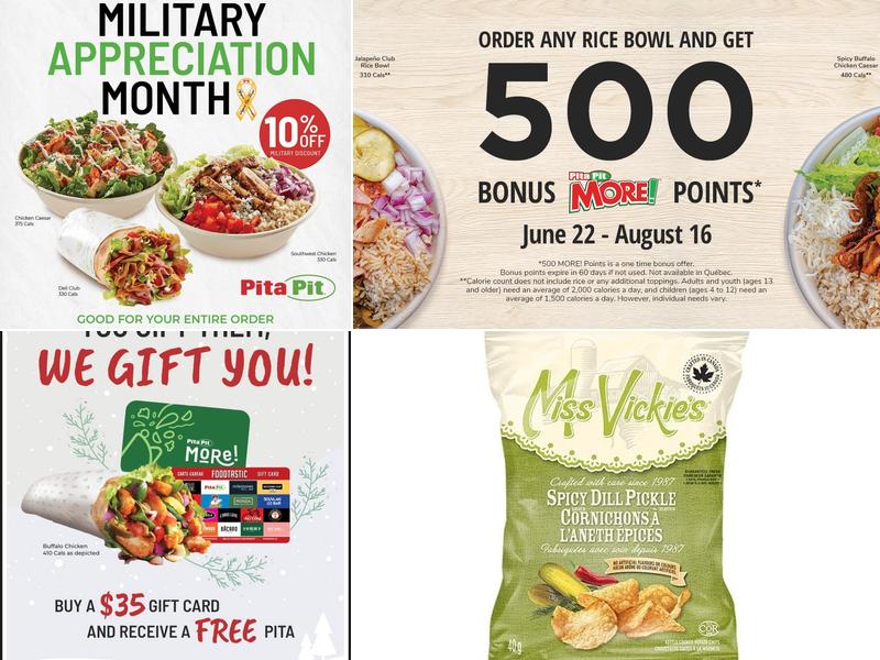 Pita Pit Menu