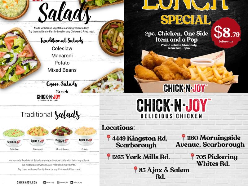 Chick-N-Joy Menu