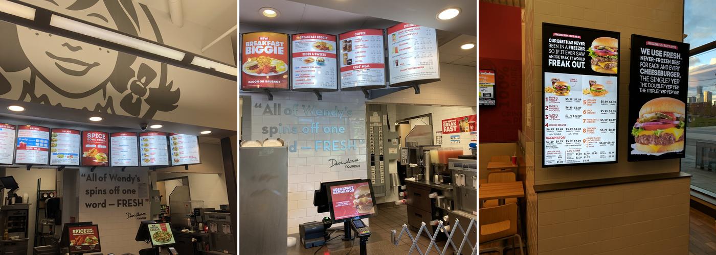 Wendy's Menu