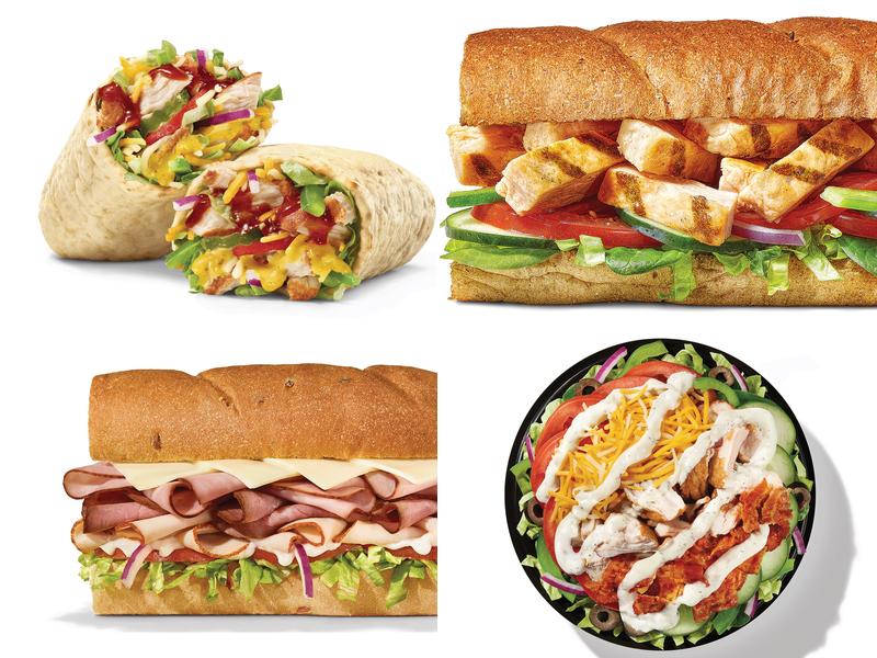 Subway Menu