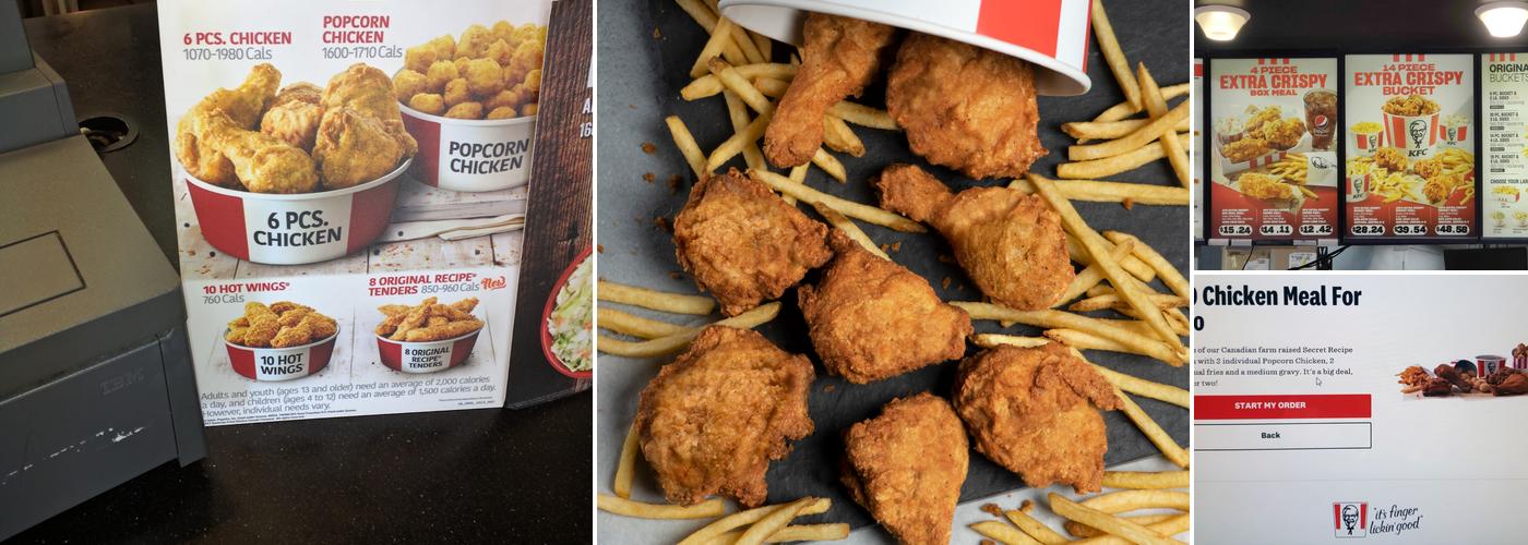 KFC Menu