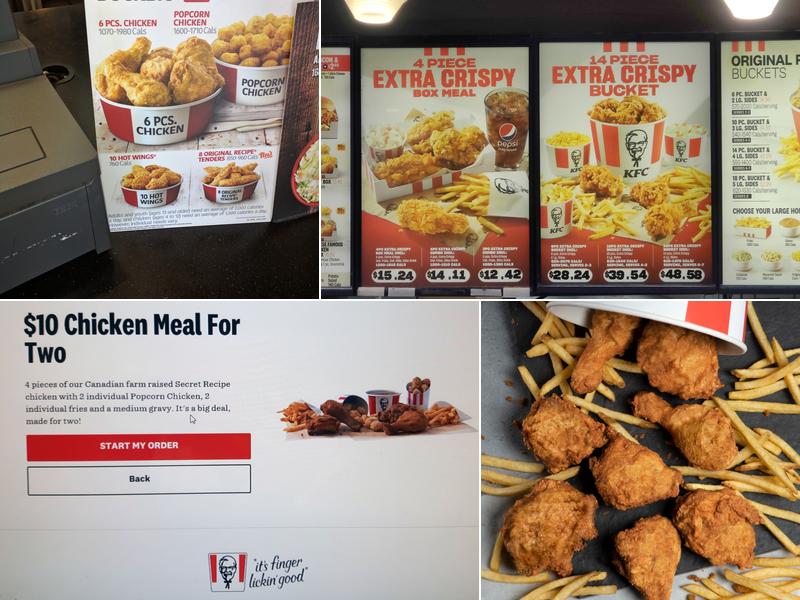 KFC Menu