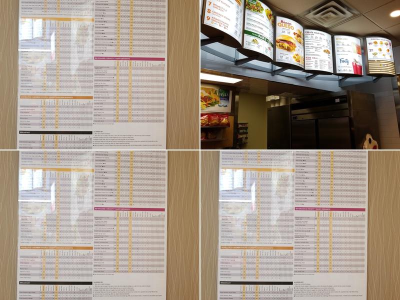 Wendy's Menu
