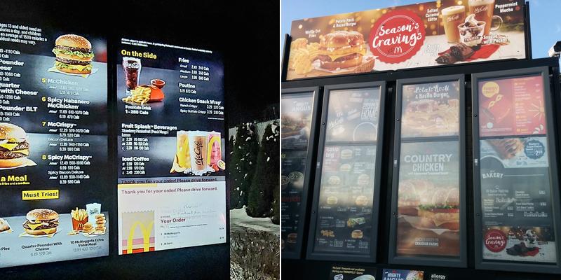 McDonald’s Menu