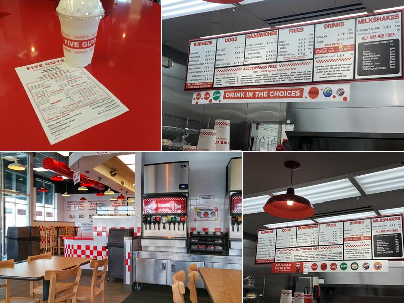Five Guys Menu