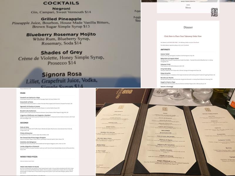 Pasqualino Menu