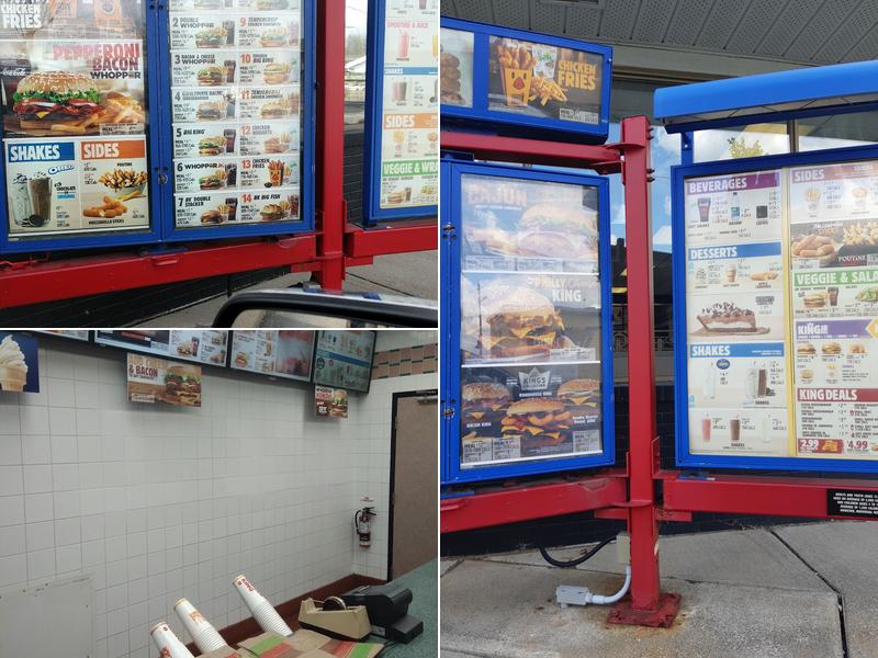Burger King Menu